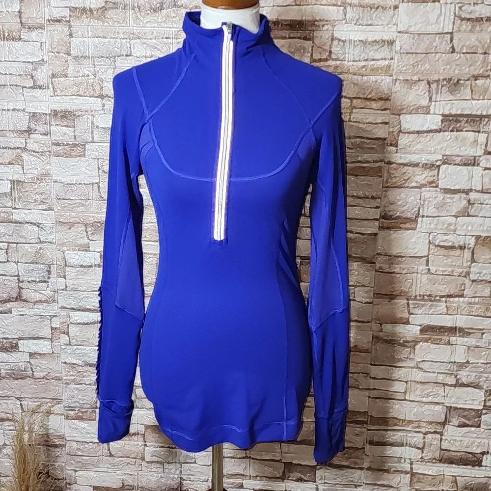 Lululemon Purple Longsleeve Quarter Zip